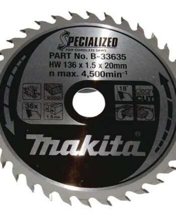 Makita Specialized Rundsavsklinge For Træ