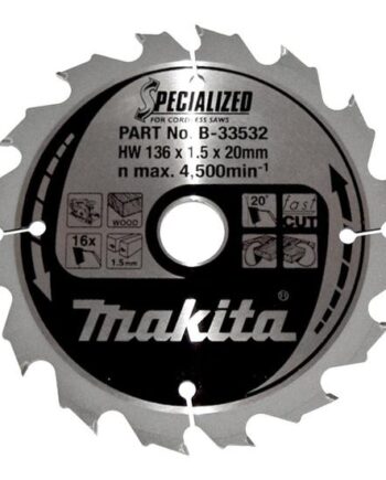 Makita Specialized Rundsavsklinge For Træ