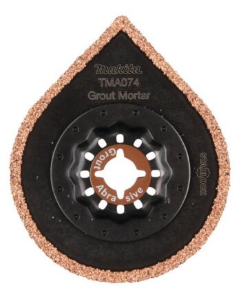 Makita Tma074 Multiværktøjsklinge For Fiberglas  Fugemasse  Fliseklæbemiddel  Epoxy  Morter