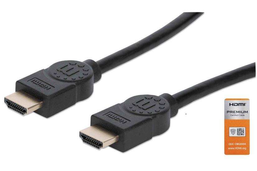 Manhattan 355353 Hdmi-kabel Hdmi Type Standard Sort