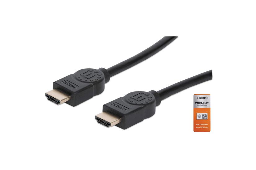 Manhattan 355360 Hdmi-kabel Hdmi Type Standard Sort