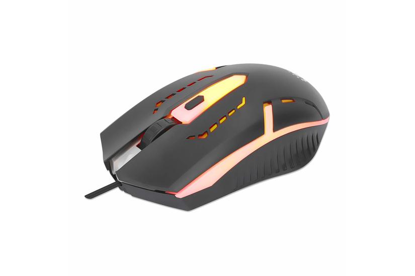 Manhattan 190206 Mus Spil Ambidextrous Usb Type- Optisk 1500 Dpi