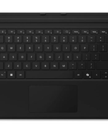 Microsoft Surface Pro Keyboard Tastatur Med Trackpad  Accelerometer  Surface Slim Pen   Opbevaring Og Opladningsbakke Azerty Belgisk Sort Indgangsudstyr