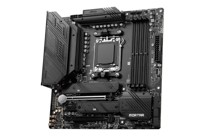 Msi Mag B650m Mortar Wifi Bundkort Micro Atx Socket Am5 Amd B650