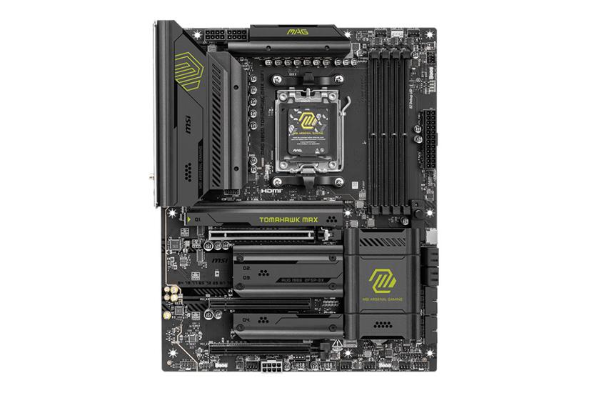 Msi Mag B850 Tomahawk Max Wifi Bundkort Atx Socket Am5 Amd B850