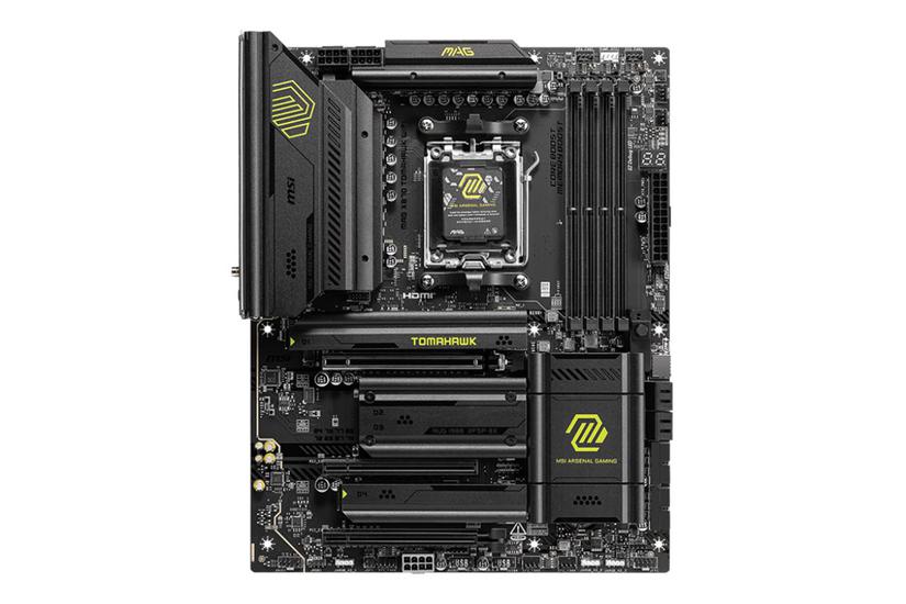 Msi Mag X870 Tomahawk Wifi Bundkort Atx Socket Am5 Amd X870