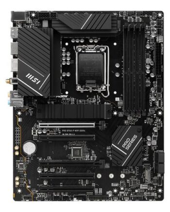 Msi Pro B760-  Wifi Ddr4 Atx Bundkort Lga1700