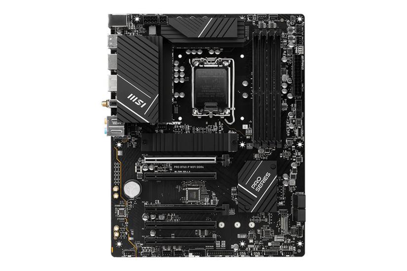 Msi Pro B760- Wifi Ddr4 Atx Bundkort Lga1700