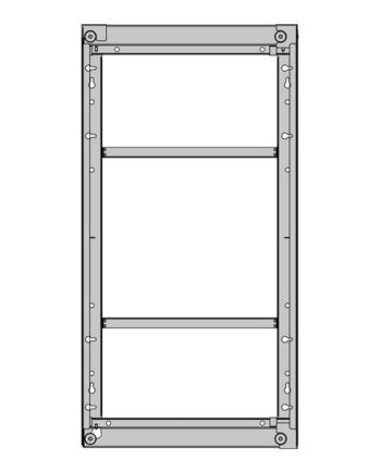 Multibrackets   Pro Series Oh55f    -  Indelukke For Digital Skiltning Lcd-panel Sort