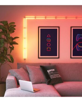 Nanoleaf Lines 60 Degrees Expansion Pack Trådløst Belysningssæt Led         Rgbw-lys 1200-6500   Linje