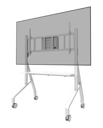 Neomounts Fl50-575wh1 Vogn Med Hjul Robust For Displaystander Gulvstander Hvid