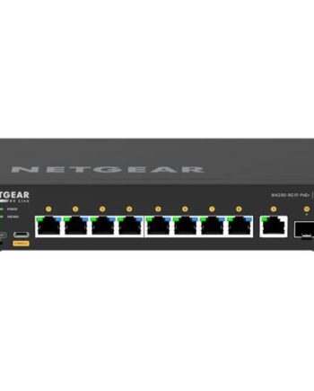 Netgear Av Line M4250-9g1f-poe  Switch 10 Porte Administreret