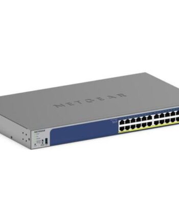 Netgear Smart Gs728txp V3 Switch 24 Porte Smart Monterbar På Stativ