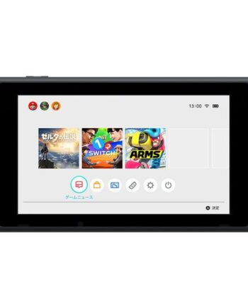 Nintendo Switch With Neon Blue And Neon Red Joy-con Spilkonsol Sort  Neonrød  Neonblå