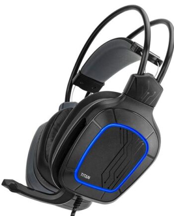 Nitho Titan Headset Ledningsført Spil Sort