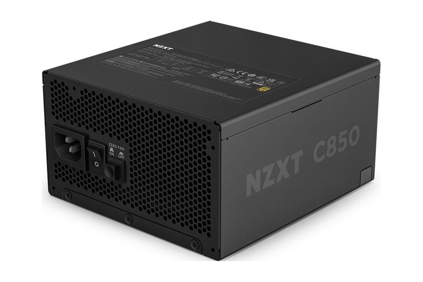 Nzxt -series C850 Strømforsyning 850w 80 Plus Gold Atx12v Eps12v 92 Mat Sort