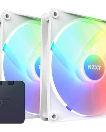Nzxt Core Case Fan F140 140mm Rgb   Pack Hvid Blæser