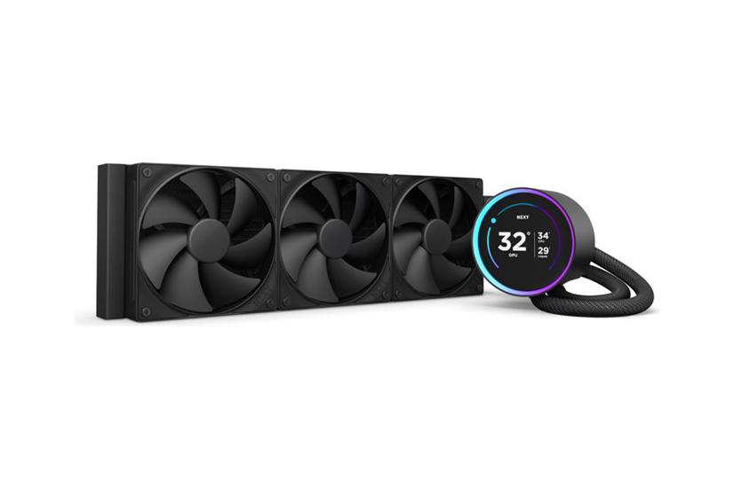 Nzxt Kraken Elite 360 Processors Flydende Kølesystem Med Lcd-display
