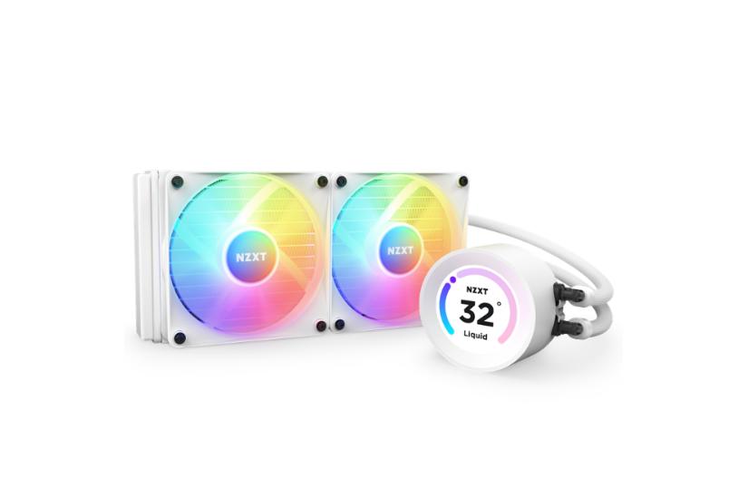 Nzxt Kraken Elite 240 Rgb Hvid Processors Flydende Kølesystem