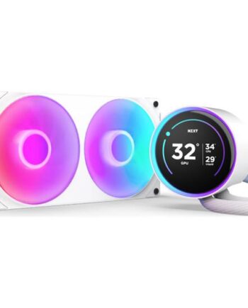 Nzxt Kraken Elite 240 Rgb Processors Flydende Kølesystem Med Lcd-display