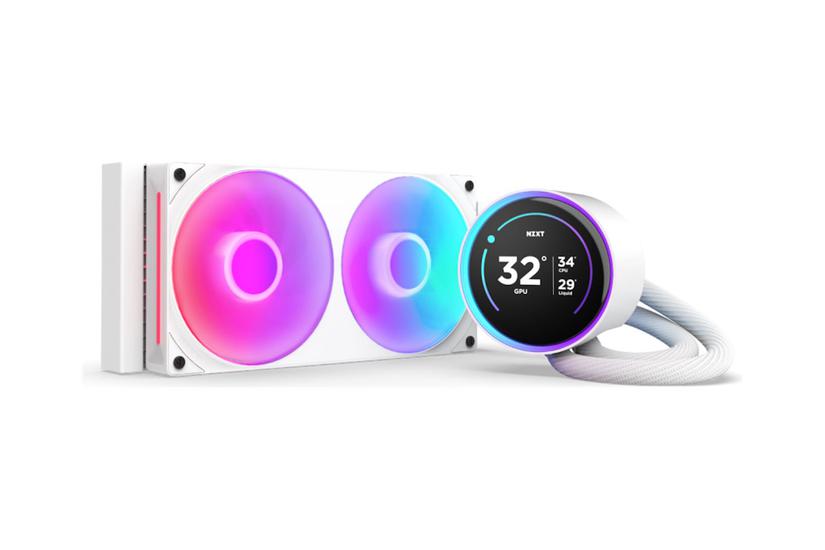 Nzxt Kraken Elite 240 Rgb Processors Flydende Kølesystem Med Lcd-display