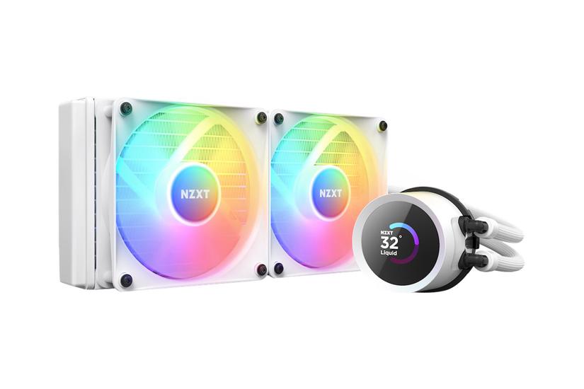 Nzxt Kraken 240 Rgb Hvid Processors Flydende Kølesystem