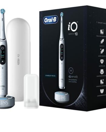 Oral-  Io Series 10 Voksen Roterende  Pulserende Tandbørste Hvid