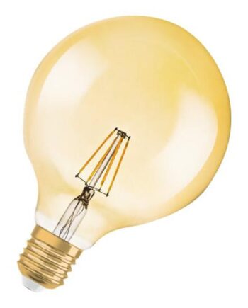 Osram Vintage 1906 Led Led-filament-lyspære Form: G125 Klar Finish E27       Varmt Hvidt Lys 2400