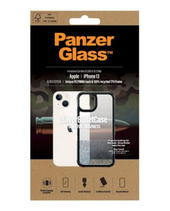 Panzerglass Silverbullet Black Edition Bagsidecover Til Mobiltelefon