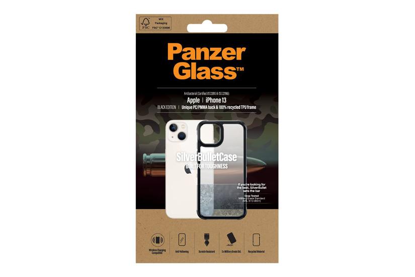 Panzerglass Silverbullet Black Edition Bagsidecover Til Mobiltelefon