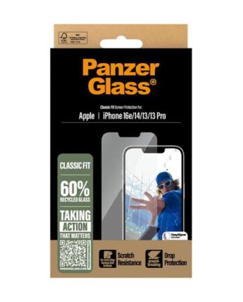 Panzerglass Skærmbeskytter For Mobiltelefon Klassisk Pasform Med Easyaligner