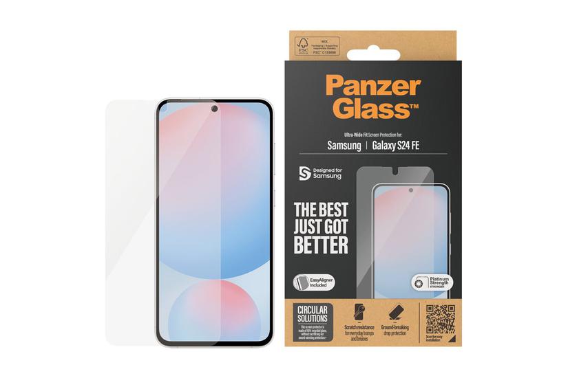 Panzerglass Skærmbeskytter For Mobiltelefon Ultra-bred Pas Med Justering