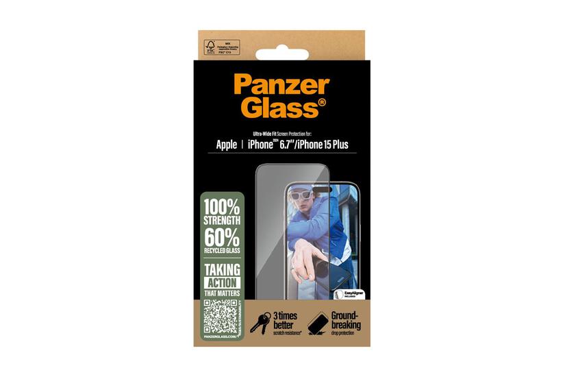 Panzerglass Skærmbeskytter For Mobiltelefon Ultrabred Pasform