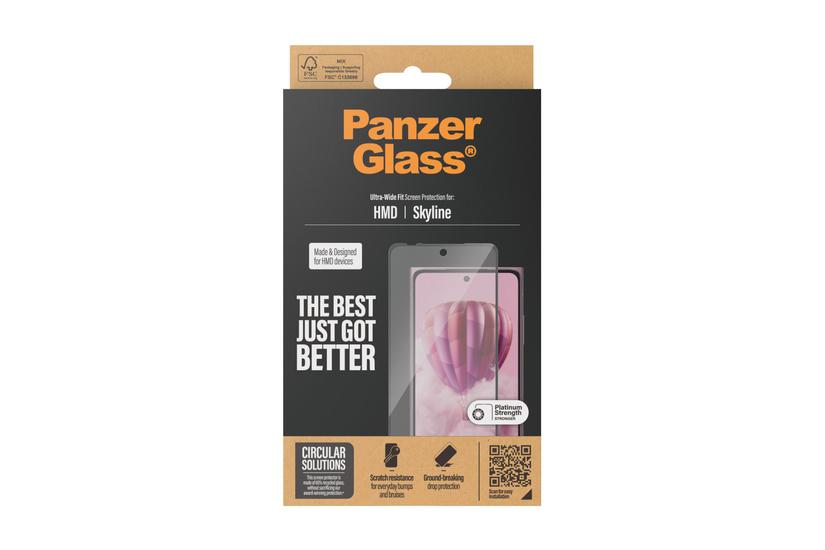 Panzerglass Skærmbeskytter For Mobiltelefon Ultrabred Pasform