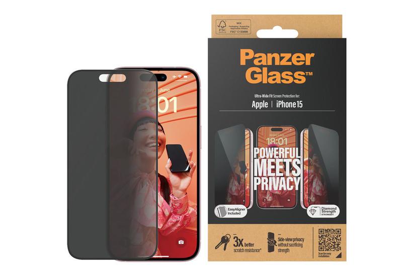 Panzerglass Skærmbeskytter For Mobiltelefon Ultrabred Pasform Med Easyaligner