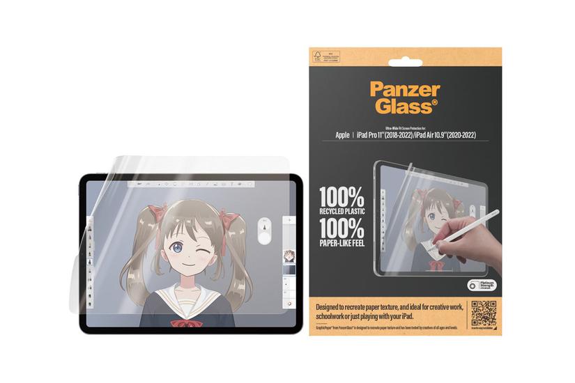 Panzerglass Skærmbeskytter For Tablet Ultrabred Pasform
