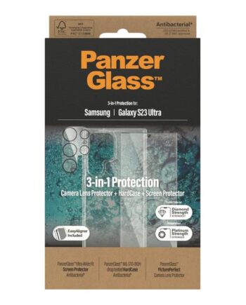 Panzerglass  - -  Beskyttelsespakke Skærm Objektiv Rygbeskyttersæt For Mobiltelefon