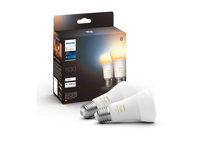 Philips Hue White Ambiance A60 E27 Pærer 1100 -pak