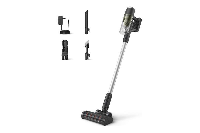 Philips 3000 Series Xc3033 Støvsuger Ledningsfri Pind Håndholdt Batteri Inkluderet Oplader Olivengrøn