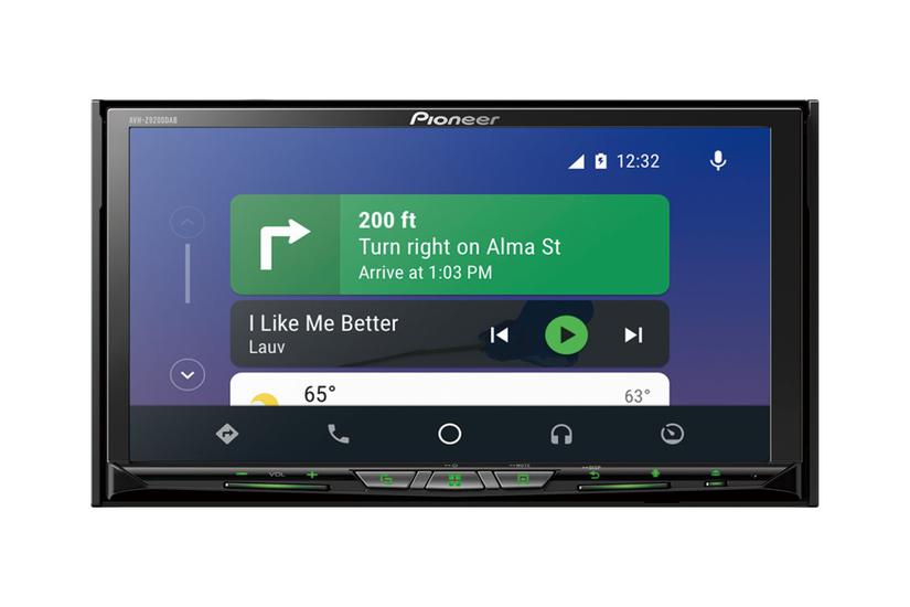 Pioneer Avh-z9200dab Dvd-modtager Display In-dash Enhed Double-din