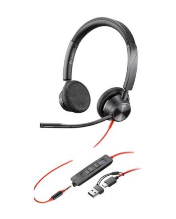 Poly Blackwire 3325 Headset     Mm Jackstik  Usb-