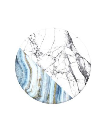 Popsockets Popgrip Aegean Marble Fingergrip Støtteben For Mobiltelefon
