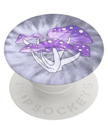 Popsockets Swappable Popgrip Tie Dye Toadstools Fingergrip Støtteben For Mobiltelefon