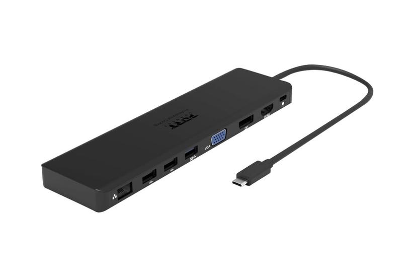 Port Connect Triple Screen Travel Dockingstation Usb- Gen Dp Hdmi Vga 1gbe
