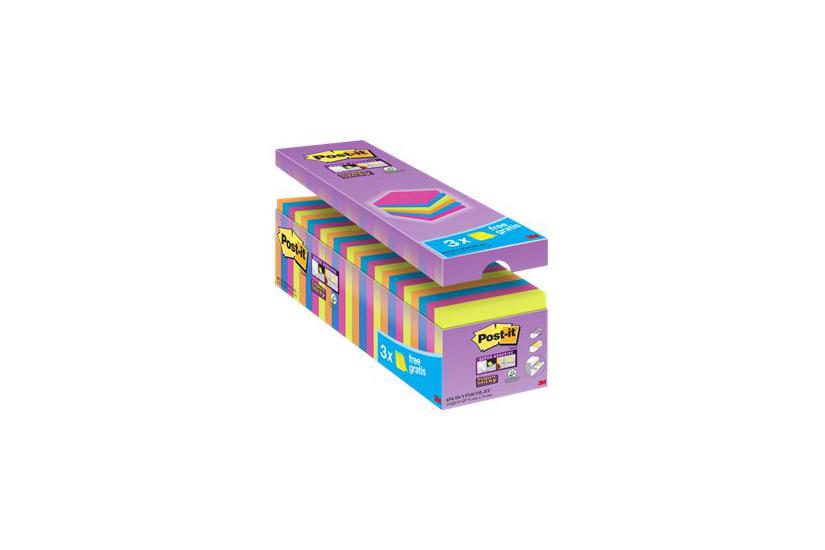 Post-it Super Sticky Noter 76 76 Mm 2160 Ark 24 90
