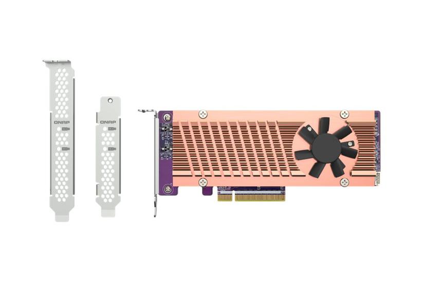 Qnap Qm2-2p-384a Lagringskontrol Pcie Pcie X8