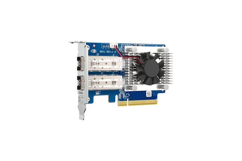 Qnap Qxg-10g2sf-nxe Ekspansionsmodul Pcie X8 Gigabit Ethernet 10 Gigabit Sfp