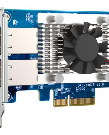 Qnap Qxg-10g2t Netværksadapter Pcie     X4 100m 1g   5g 5g 10 Gigabit Ethernet