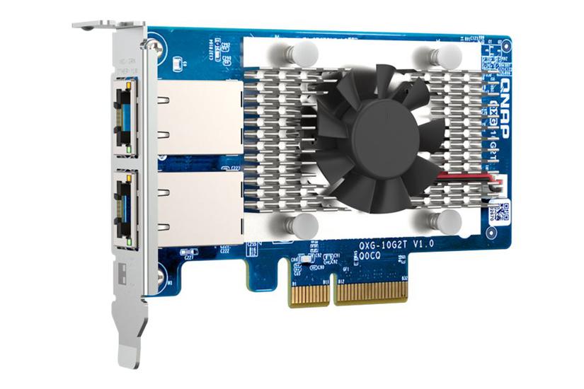Qnap Qxg-10g2t Netværksadapter Pcie X4 100m 1g 5g 5g 10 Gigabit Ethernet