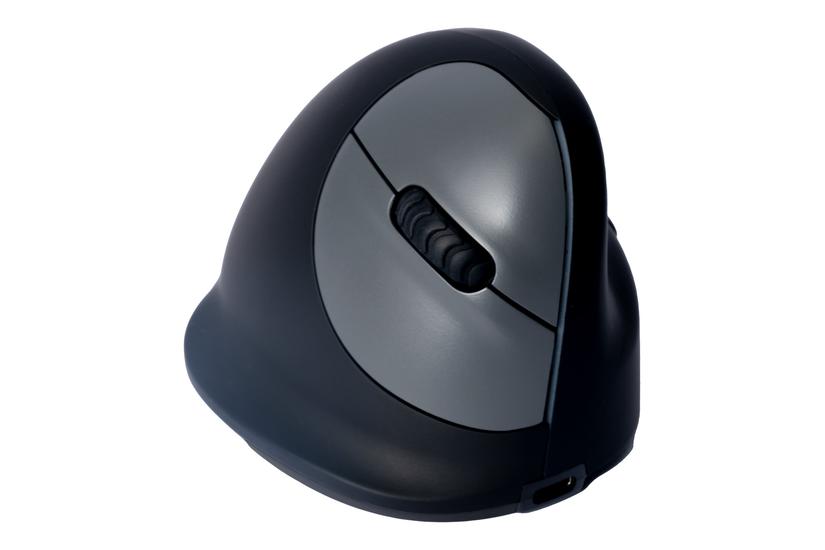 -go Ergonomic Mouse He Break Lodret Mus Lille Agr-certificeret Til Håndstørrelse 165 Mm Bluetooth Sort